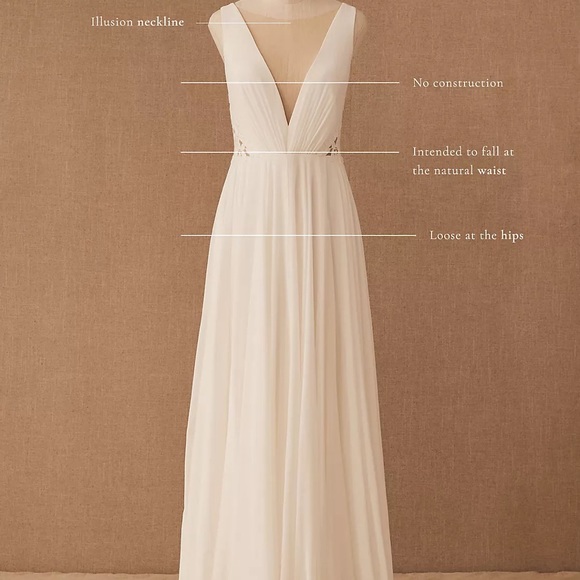 Jenny by Jenny Yoo Elinor Deep V-Neck Lace & Illusion Wedding Gown - Picture 7 of 10